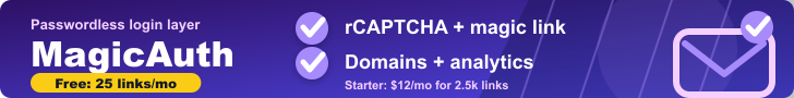 MagicAuth: Passwordless login that feels instant